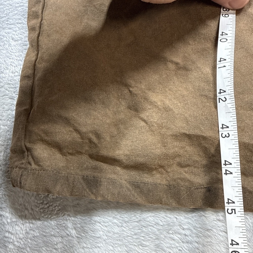 The Australian Outback Collection Oilskin Duster Jacket Small Brown Distressed - Picture 9 of 11